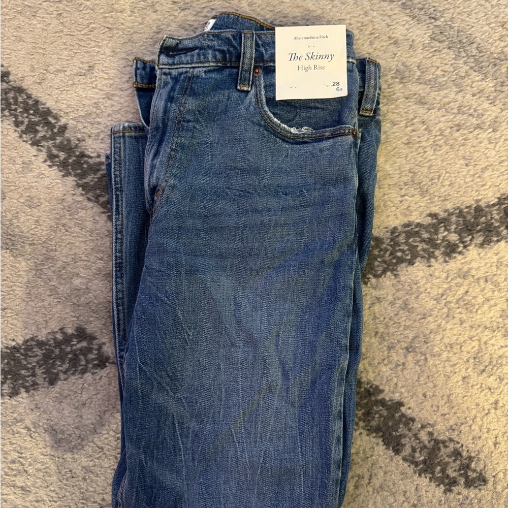 Abercrombie & Fitch Denim High Rise Jeans